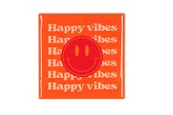 TILE HAPPY VIBES ORANGE/PINK 10X10X1CM