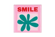 TILE SMILE PINK 10X10X1CM