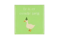 TILE JARIG GREEN 10X10X1CM