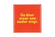 TILE GA DOOR ORANGE 10X10X1CM