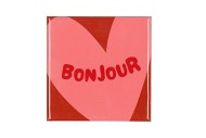 TILE BONJOUR PINK 10X10X1CM