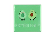 TILE BETTER HALF GREEN 10X10X1CM