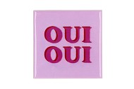 TILE OUI OUI PURPLE 10X10X1CM