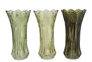 DELIGHT SUMMER GREEN MIX VASE TULIP ASS 15X30CM