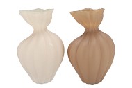 LUXX NATURAL BROWN MIX VASE POCHE ASS 20X31CM