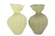 LUXX SUMMER GREEN MIX VASE POCHE ASS 20X31CM