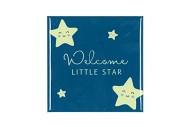 TILE LITTLE STAR BLUE 10X10X1CM