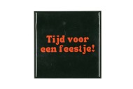 TILE FEESTJE GREEN 10X10X1CM