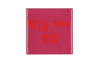 TILE KRIJG NOU PINK 10X10X1CM