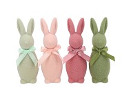 EASTER FLOCK SUMMER BLUSH BUNNY MINI ASS 7X7X20CM