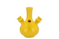 ROTTERDAM YELLOW VASE TULIP 17X17X17CM