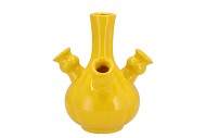 ROTTERDAM YELLOW VASE TULIP 20X20X23CM