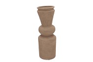 LISBOA BROWN VASE BULB 15X15X43CM