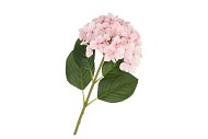 SILK HYDRANGEA LIGHT PINK 23X64CM