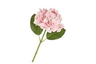 SILK HYDRANGEA LIGHT PINK 14X45CM