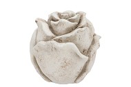 CONCRETE  ANTIQUE ROSE 13X13X13CM