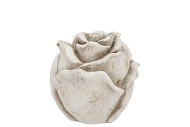 CONCRETE  ANTIQUE ROSE 9X9X8CM