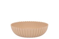 MELAMINE LISA SAND BOWL 20X20X8CM