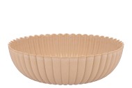 MELAMINE LISA SAND BOWL 30X30X9CM