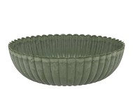 MELAMINE LISA GREEN BOWL 30X30X9CM