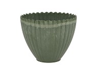 MELAMINE LISA GREEN POT 13X10X12CM