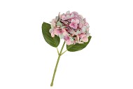 SILK HYDRANGEA LIGHT PURPLE 14X45CM