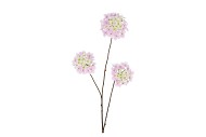 SILK HYDRANGEA BRANCH LIGHT PURPLE 85CM