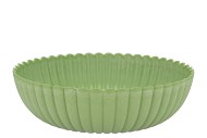 MELAMINE LISA PISTACHE BOWL 30X30X9CM