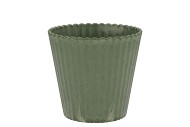 MELAMINE LISA GREEN POT STRAIGHT 13X9X13CM