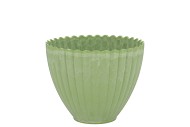 MELAMINE LISA PISTACHE POT 11X8X11CM