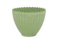 MELAMINE LISA PISTACHE POT 13X10X12CM