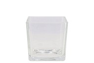 GLAS VIERECK 8X8X8CM