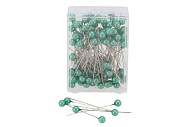 PEARL PINS DIA 0.8X6,5CM PETROL SET OF 100