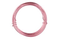 WIRE  ALUMINUM 100GR 12MX2MM PINK NM