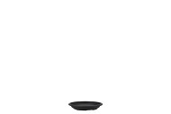 FLOWERMATERIAL PLASTIC SAUCER 10CM BLACK SET OF 10