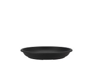 BLUMENMATERIAL PLASTIK UNTERTASSE 22CM SCHWARZ PRO 10 STÜCK