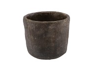 IRON STONE GRIS POT 13X13CM