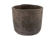 IRON STONE GRIS POT 19X17CM