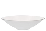 CERAMIC BOWL WHITE MAT FLAT 40X11CM