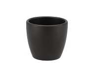 CERAMIC POT ANTHRACITE SHINY 7CM