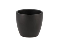 CERAMIC POT ANTHRACITE MATT 8CM