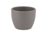 CERAMIC POT GREY 10CM