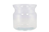 GLAS VASE MILCH CHURN 19X19CM