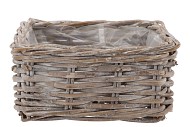 RATTAN BOWL SQUARE 30X30X15CM NM