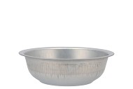 ZINC BOWL NATURAL 28X9CM