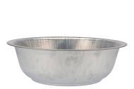 ZINC BOWL NATURAL 36X11CM