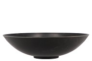 MÉLAMINE COUPE EN BOWL ROND GRIS 35X9CM